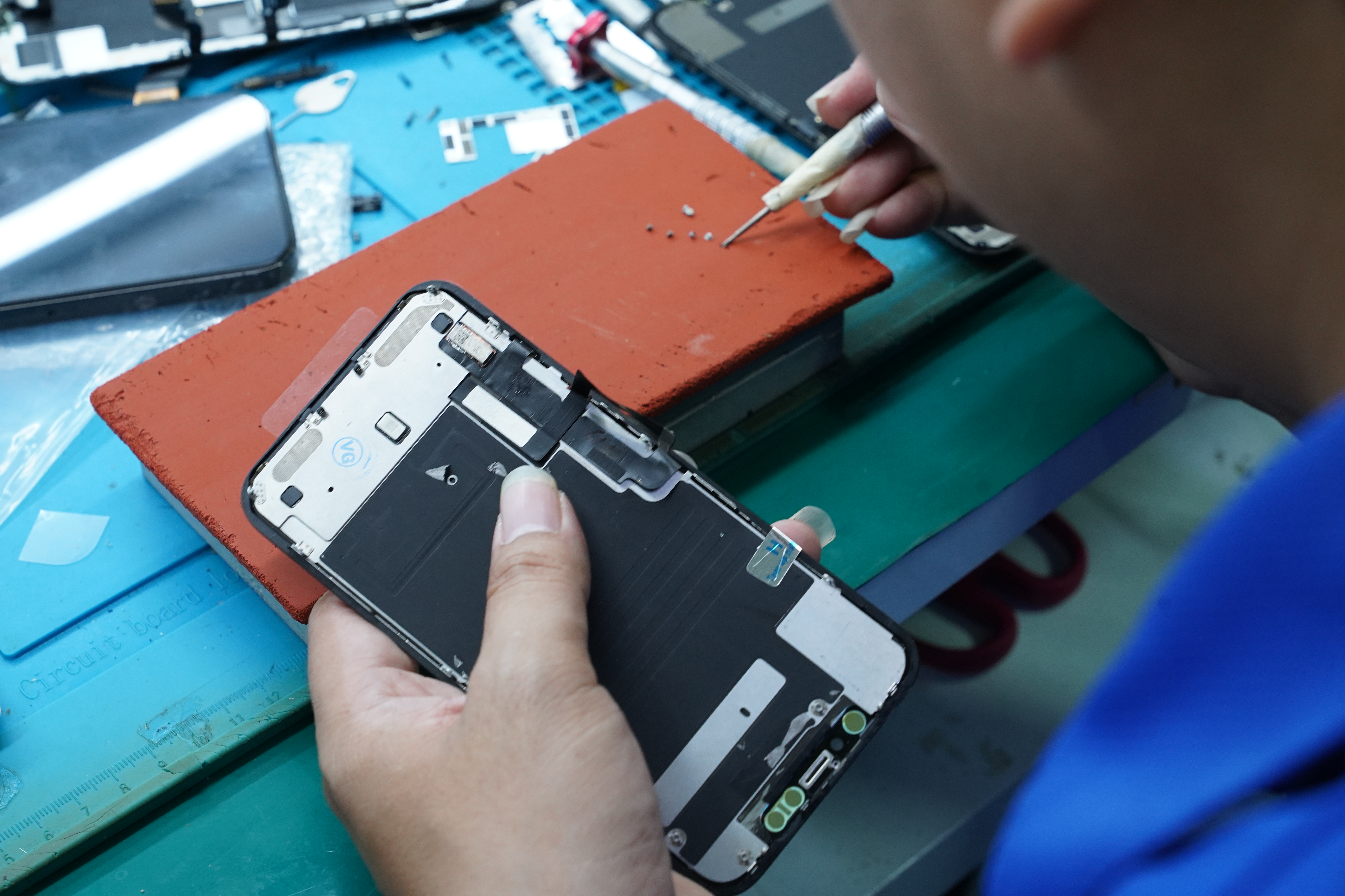 Thay màn hình iphone tại Asmart Care
