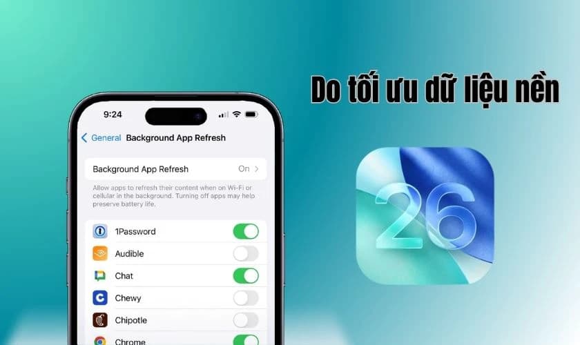 Hệ thống tối ưu và đồng bộ dữ liệu nền