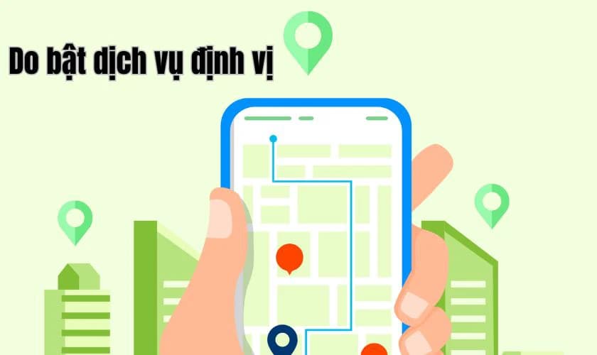 Định vị & làm mới ứng dụng nền bật mặc định