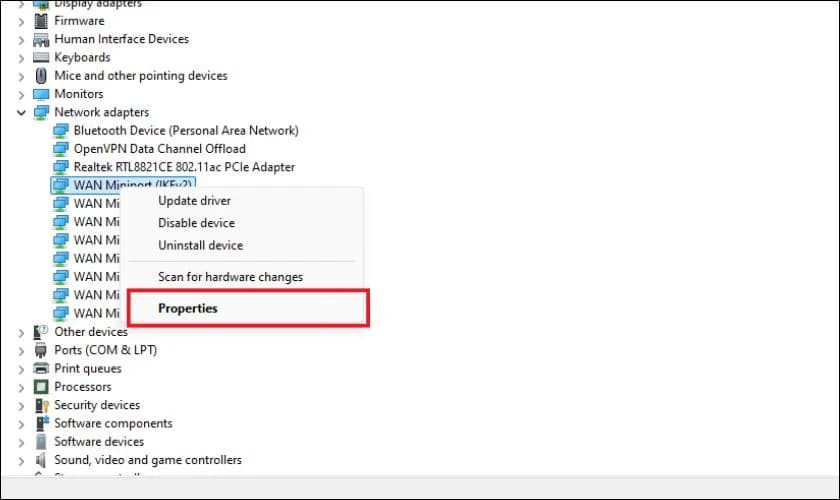 Điều chỉnh Power Management để tránh WiFi tự ngắt