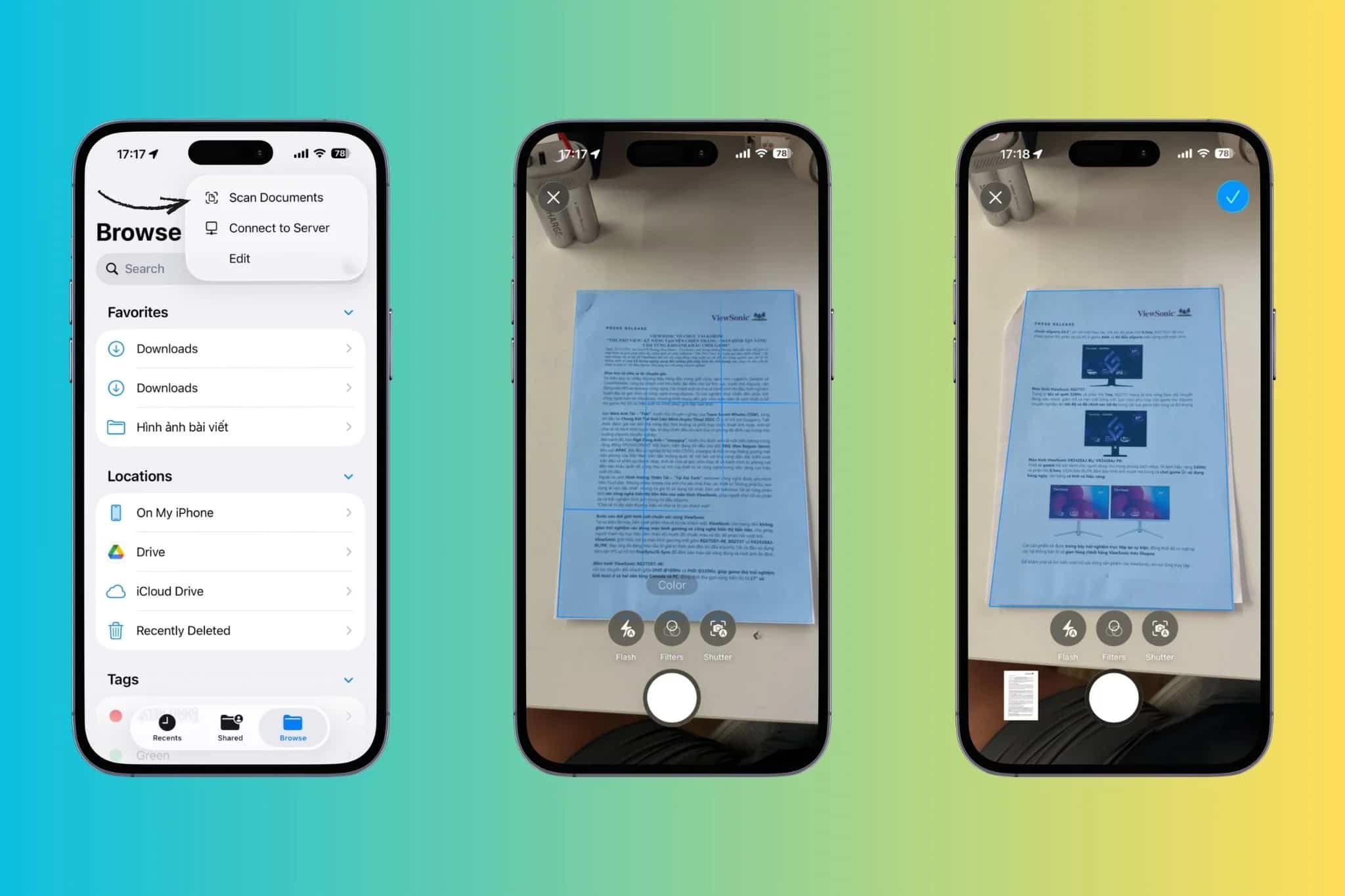 Quản lý chuyên nghiệp với ứng dụng Tệp (Files)