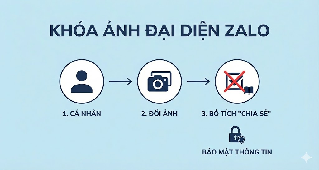 Cách Khóa Ảnh Đại Diện Trên Zalo Cực Đơn Giản & Bảo Mật