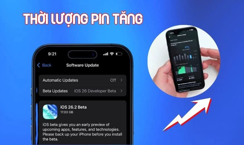 Lợi ích khi iPhone 13 Pro Max nâng cấp lên iOS 26.2