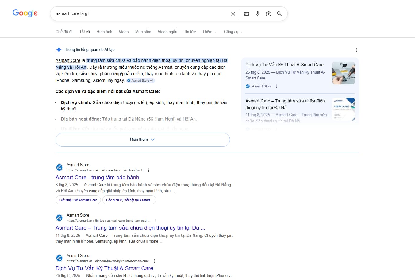 Cách ẩn AI bằng hậu tố từ khóa đơn giản
