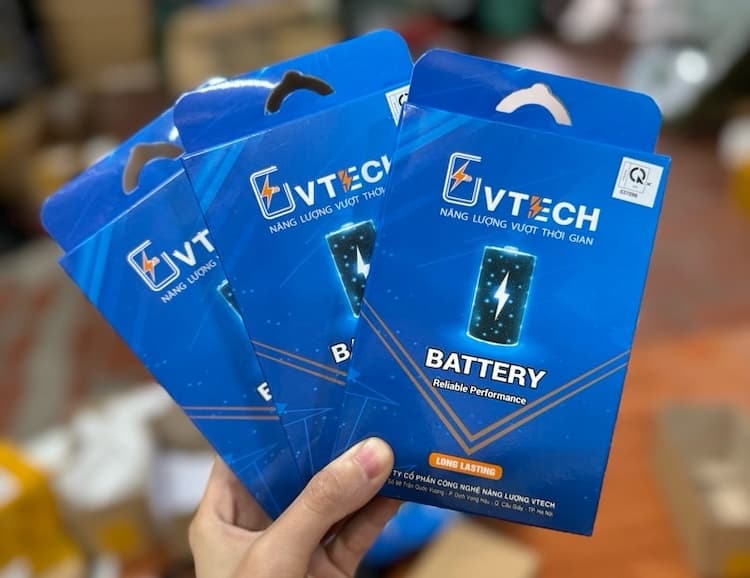 So sánh hiệu suất pin EU Vtech và pin Pisen