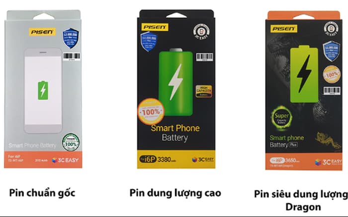 Nên chọn pin EU Vtech hay pin Pisen